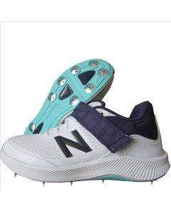 New Balance CK4040 J5 Spike Cricket Shoes White Cyber Jade Baseimage01