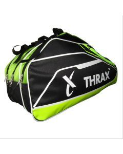 Thrax Aura X10 Badminton Kit Bag Black Lime Baseimage01