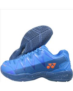 Yonex Dominant Badminton Shoes Digital Aqua Dark Indigo Bright coral
