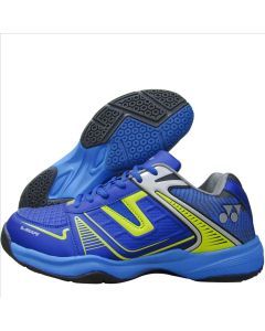 Yonex TOKYO 3 Badminton Shoes Bright Blue and Yellow Baseimage01