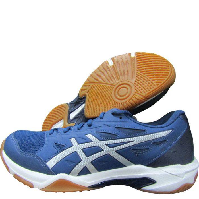Buy Asics Gel Rocket 11 Badminton Shoes Mako Blue Pure Silver