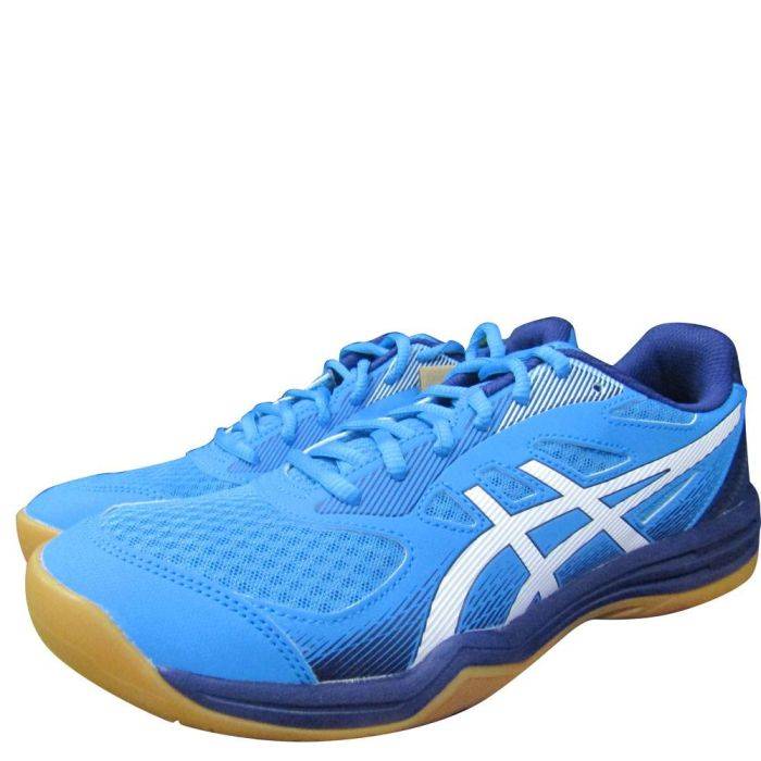 Buy Asics Upcourt 5 Volleyball Shoes Island Blue White Online in India