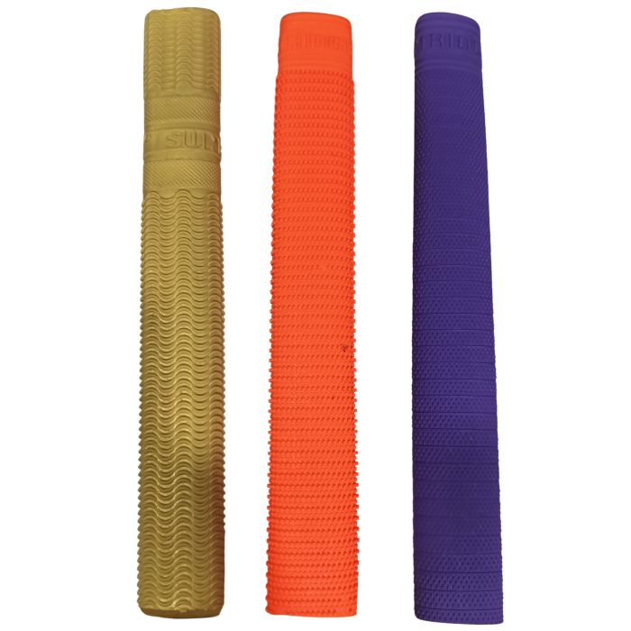 thumbnail image 2 of MOB Premium Rubber Cricket Bat Grips Anti Slip Multicolor MOB 2 of 12