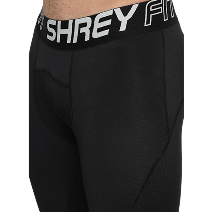 Buy Shrey Intense Compression Long Tights Black Online in India at