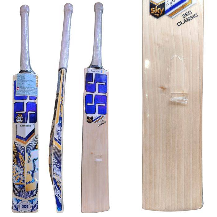 Buy SS Sky 360 Classic English Willow Cricket Bat Online in India at Best Price