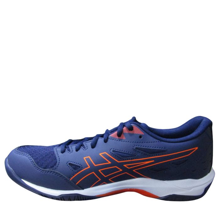 Asics Gel Rocket 11 Badminton Shoes Peacoat Shocking Orange