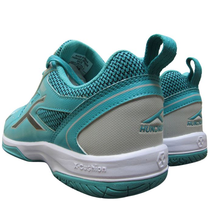 Buy Hundred Raze Badminton Shoes Turquoise Black Gray Online in