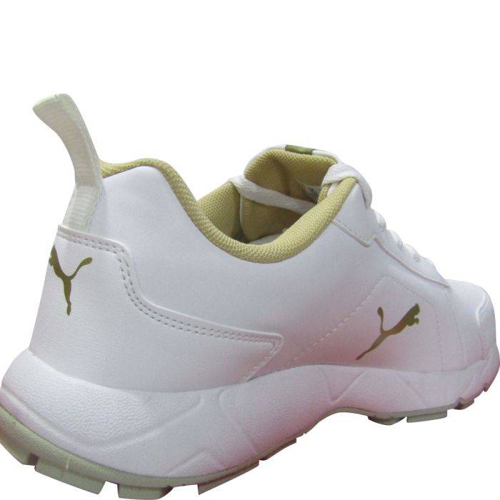 Puma gold cricket shoes on sale