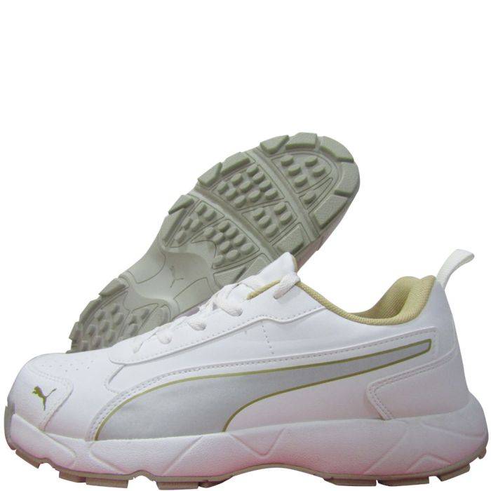 Puma white cricket shoes top
