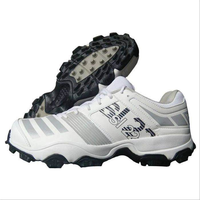 Adidas SL 22 Trainer Stud Cricket Shoes White Grey and Black Buy Adidas SL 22 Trainer Stud Cricket Shoes White Grey and Black Online at Lowest Prices in India khelmart