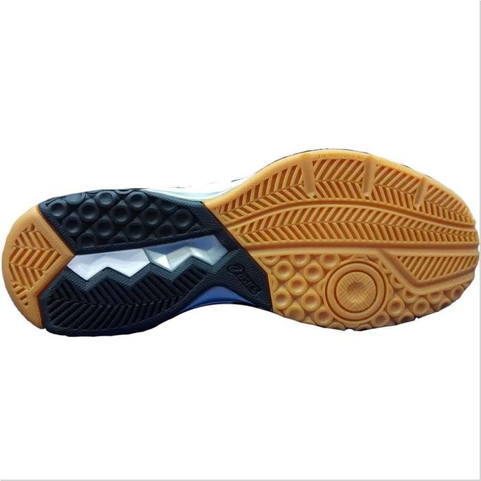 ASICS Gel Rocket Badminton Shoes White and Black