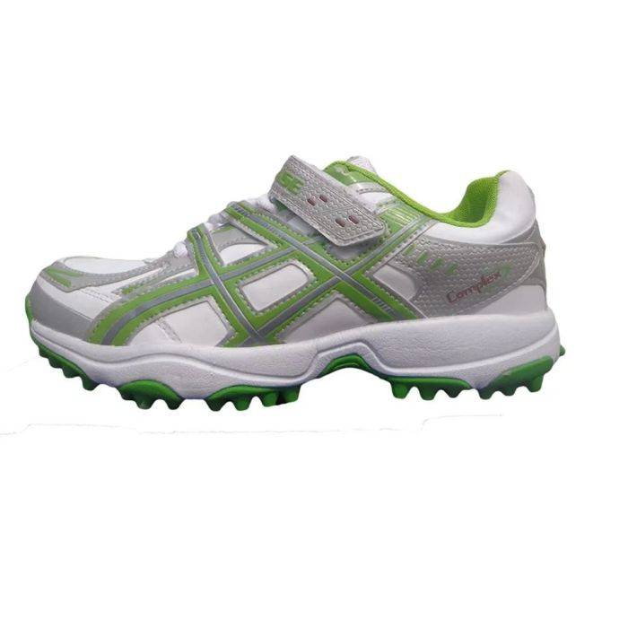 PRO ASE stud Cricket Shoes White and Green Buy PRO ASE stud Cricket Shoes White and Green Online at Lowest Prices in India khelmart