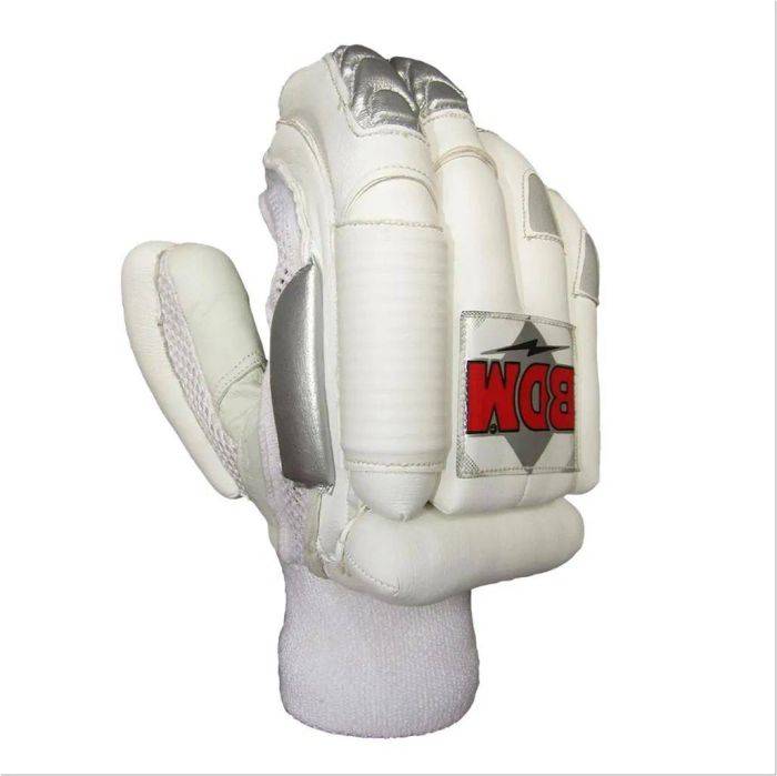 BDM Admiral Super Test Or All White Batting Gloves Buy BDM Admiral Super Test Or All White Batting Gloves Online at Lowest Prices in India khelmart