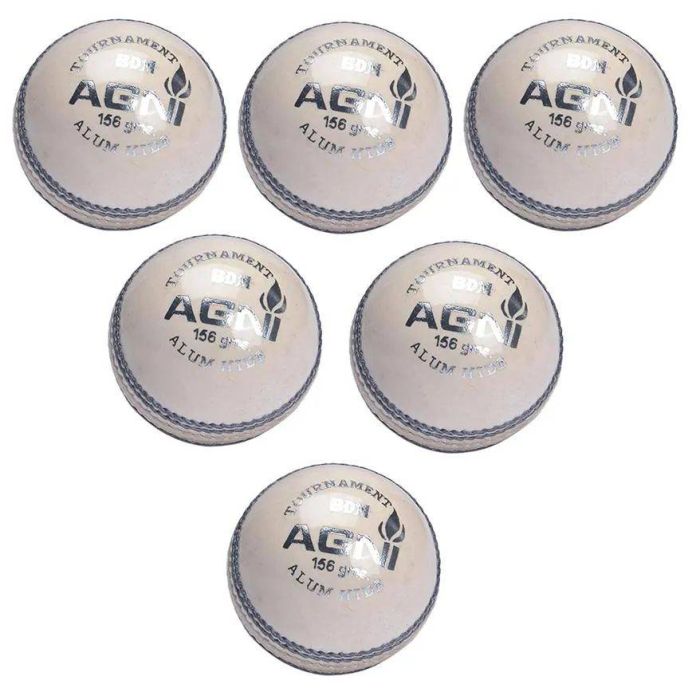 BDM Agni Leather Cricket Ball 6 Ball Set, Buy BDM Agni Leather Cricket