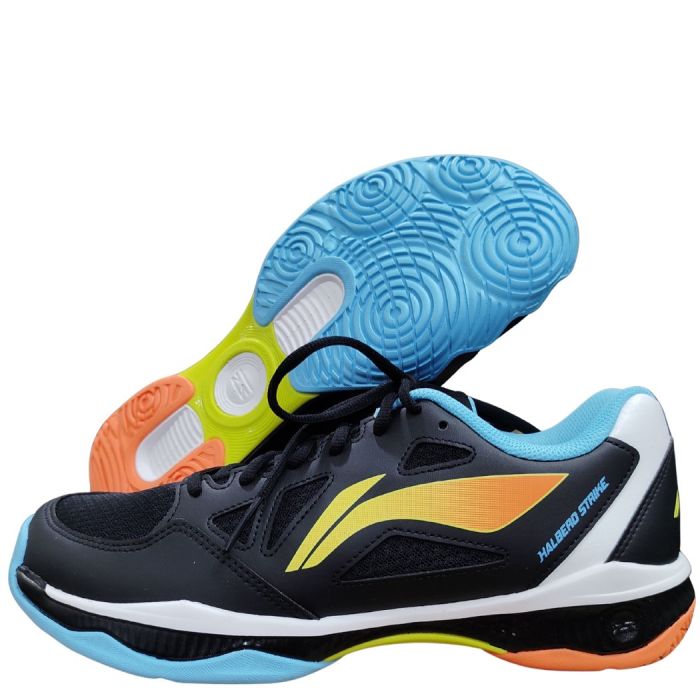 Buy Li-Ning AYTV021 Halberd Strike Badminton Shoes Black/White at Khelmart