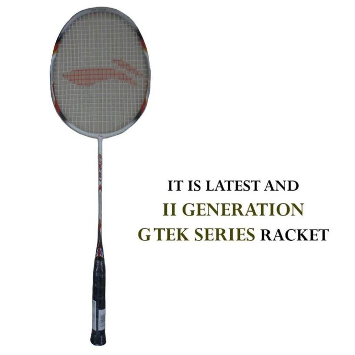 Li Ning G Tek 60 II Badminton Racket,- Buy Li Ning G Tek 60 II ...
