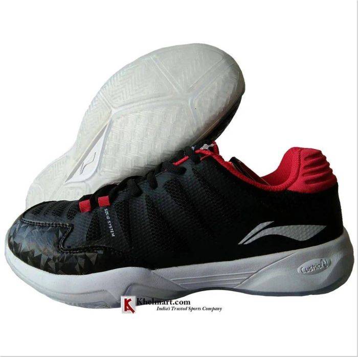 LiNing Elite Badminton Shoes Black and Red Buy LiNing Elite Badminton Shoes Black and Red Online at Lowest Prices in India khelmart