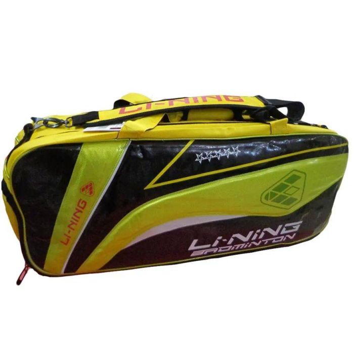 Li Ning ABDH116 1 Badminton kit Bag Black and Yellow, Buy Li Ning