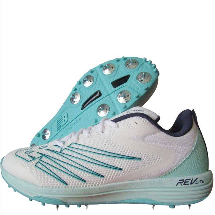 New Balance CK10 J5 Spike Cricket Shoes White Cyber Jade Buy New Balance CK10 J5 Spike Cricket Shoes White Cyber Jade Online at Lowest Prices in India khelmart