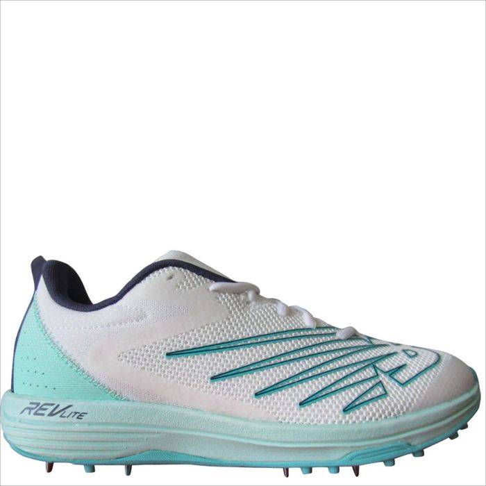New Balance CK10 J5 Spike Cricket Shoes White Cyber Jade Buy New Balance CK10 J5 Spike Cricket Shoes White Cyber Jade Online at Lowest Prices in India khelmart