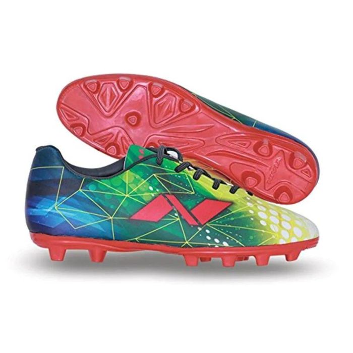 Nivia Invader Football Shoes Green and Blue,- Buy Nivia Invader