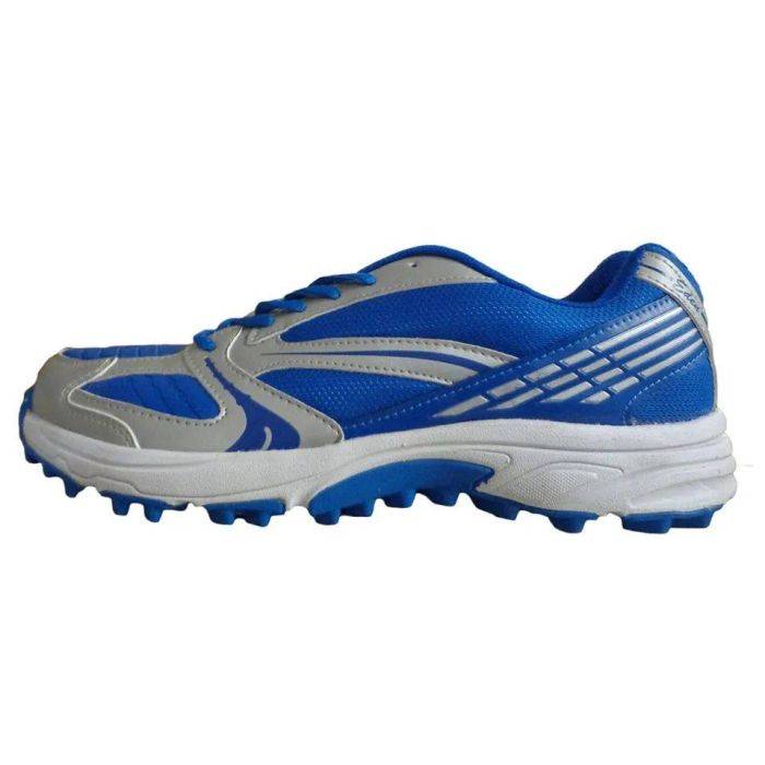 NIVIA Stud Cricket Shoes New EDEN Blue and Silver Buy NIVIA Stud Cricket Shoes New EDEN Blue and Silver Online at Lowest Prices in India khelmart