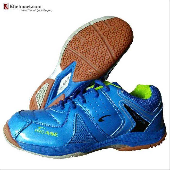 PRO ASE Xtra Cushion BG007 Badminton Shoe Blue Buy PRO ASE Xtra Cushion BG007 Badminton Shoe Blue Online at Lowest Prices in India khelmart