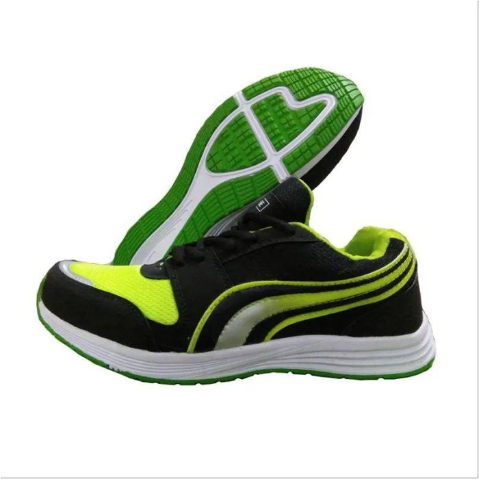 PRO ASE Running Shoes BlacK White and Lime, Buy PRO ASE Running Shoes BlacK White and Lime
