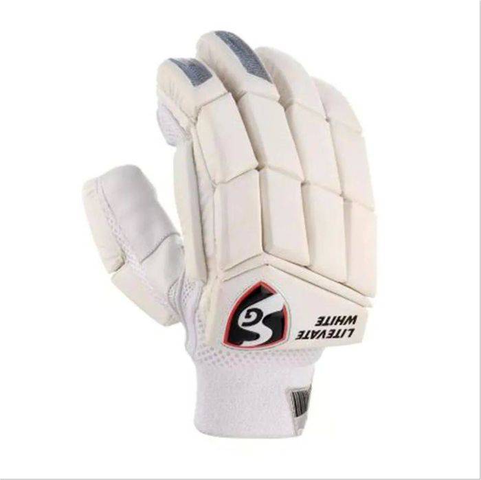 SG Litevate White Cricket Batting Gloves RH Buy SG Litevate White Cricket Batting Gloves RH Online at Lowest Prices in India khelmart