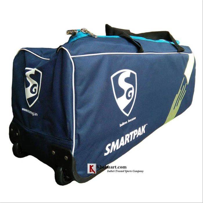 SG SmartPak Cricket Kit Bag Navy Blue Buy SG SmartPak Cricket Kit Bag Navy Blue Online at Lowest Prices in India khelmart