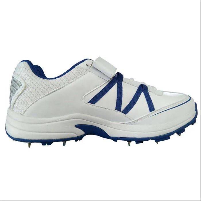 SG Xtreme 4.0 Full Spike Cricket Shoes White and Blue Buy SG Xtreme 4.0 Full Spike Cricket Shoes White and Blue Online at Lowest Prices in India khelmart