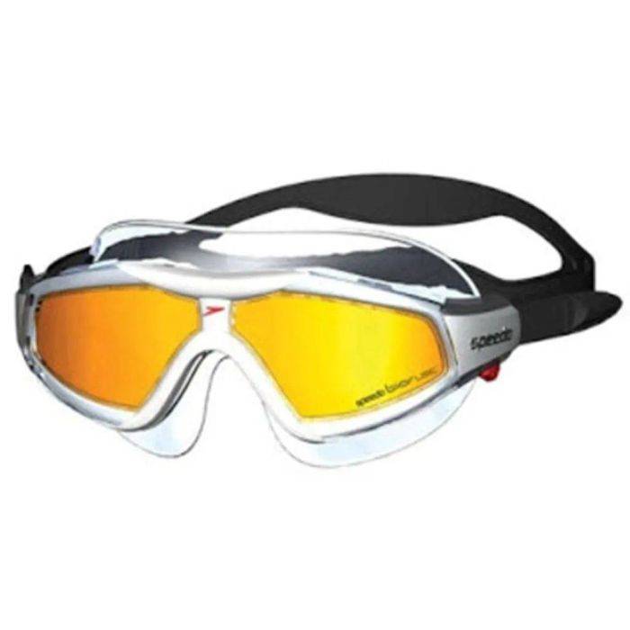 Speedo Rift Pro Mirror Mask Swimming Goggles White and Orange Buy Speedo Rift Pro Mirror Mask Swimming Goggles White and Orange Online at Lowest Prices in India khelmart