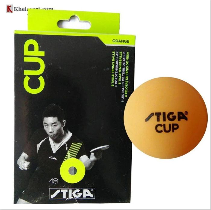 Set of 12 Stiga Cup Table Tennis Ball Orange, Buy Set of 12 Stiga Cup