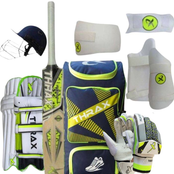 Thrax Cricket Kit Size Junior With English Willow Cricket bat