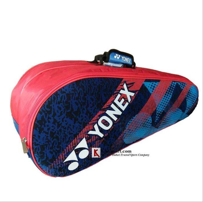 YONEX SUNR LRB01MS BT6 S Badminton Kit Bag Red and Navy Buy YONEX SUNR LRB01MS BT6 S Badminton Kit Bag Red and Navy Online at Lowest Prices in India khelmart