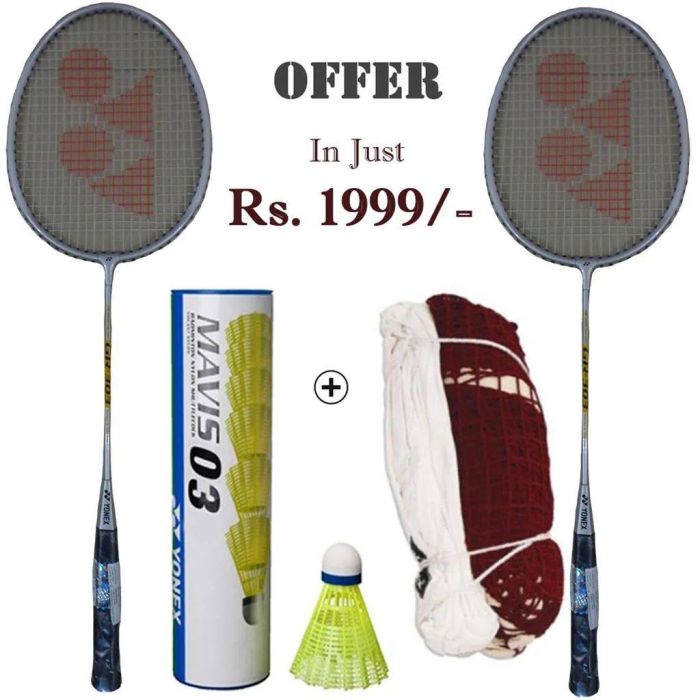 YONEX Badminton Racket Offer GR 303 Mavis 03 Badminton Net, Buy YONEX Badminton Racket Offer GR
