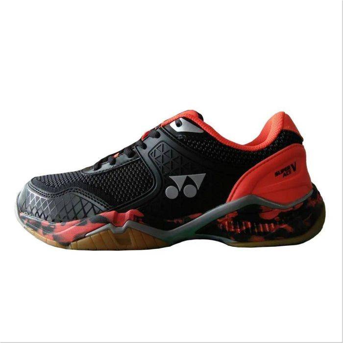 Yonex Super ACE V Badminton Shoes Black and Orange Buy Yonex
