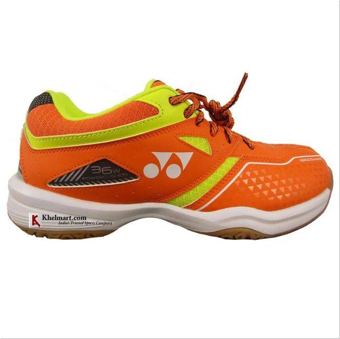 Yonex Power Cushion SHB 36 Wide Badminton Shoes Bright Orange