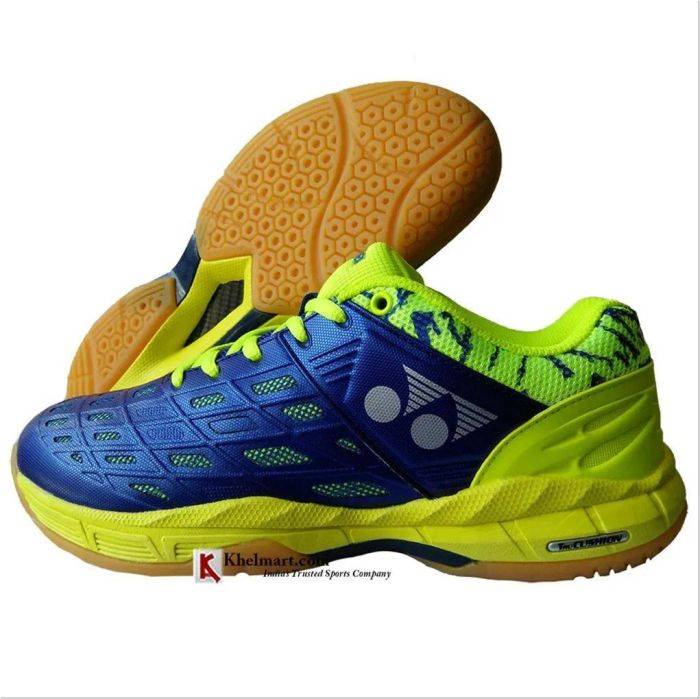 Yonex Court ACE Matrix 2 Badminton Shoes Royal blue and Lime green Buy Yonex Court ACE Matrix 2 Badminton Shoes Royal blue and Lime green Online at Lowest Prices in India khelmart