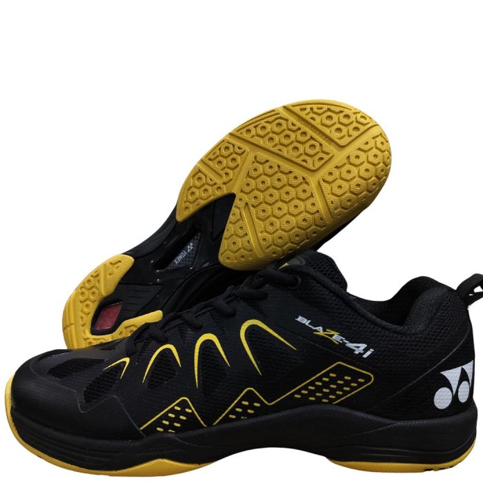 Buy Yonex Blaze-4i Badminton Shoes Green Orange Online at Khelmart