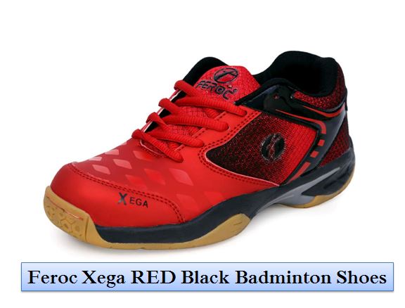 Feroc_Xega_RED_Black_Badminton_Shoes_Blog_Image
