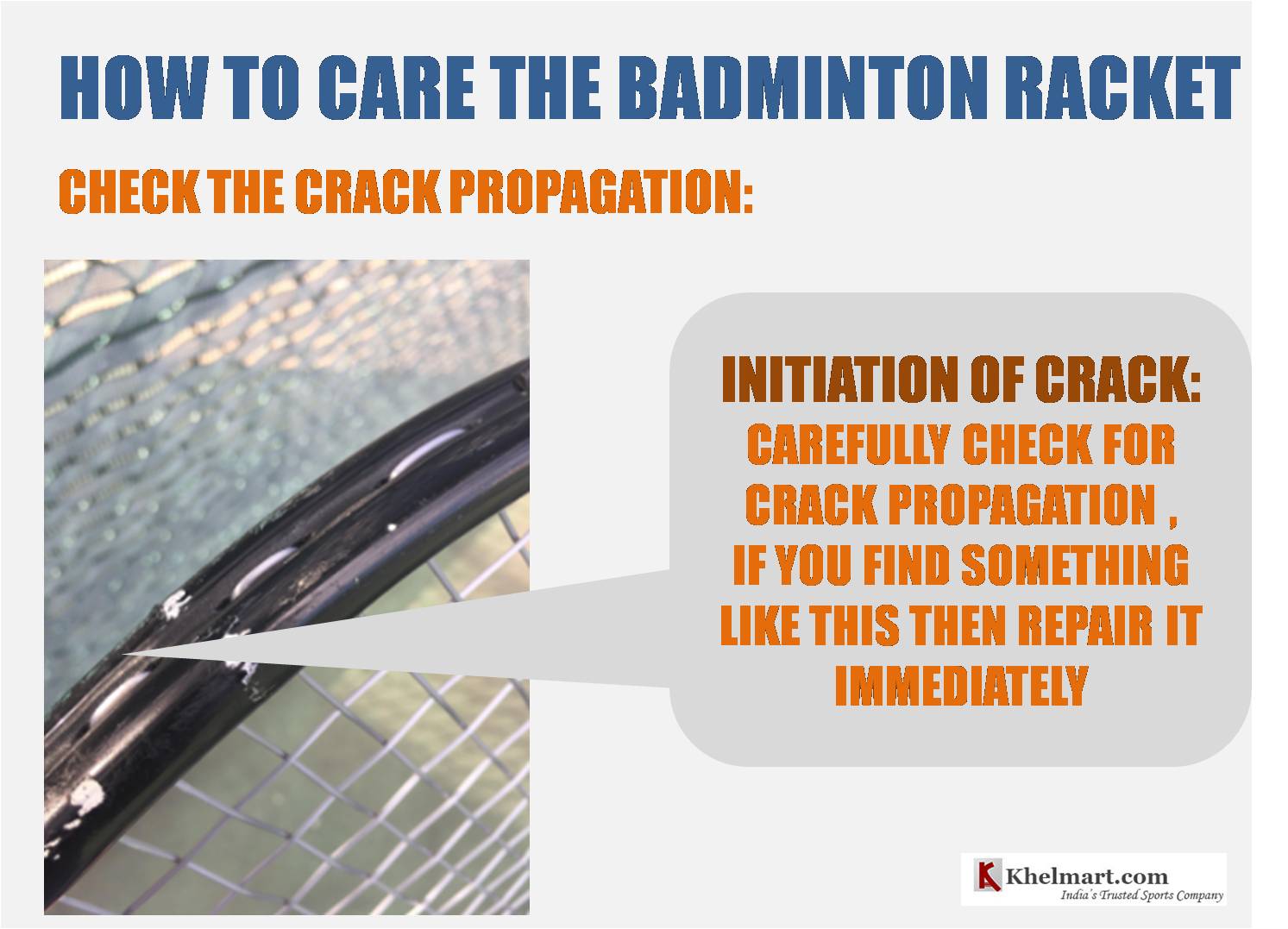 How_to_take_care_of_badminton_racket_Crack_Care_khelmart_Guide
