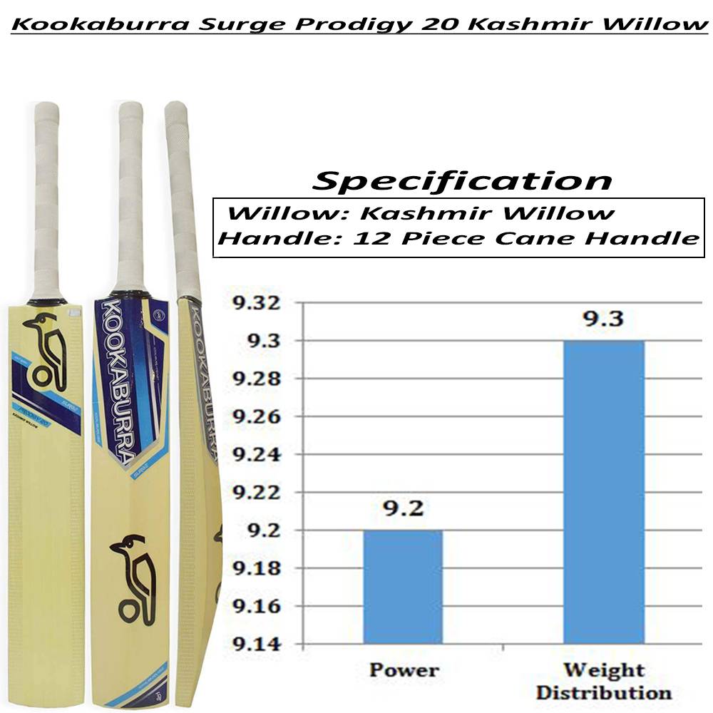  Kookaburra_Surge_Prodigy_20__Kashmir_Willow_Cricket_Bat