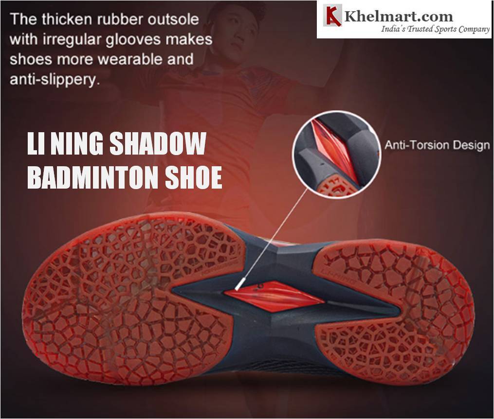  LI_NING_Shadow_Badminton_Shoes_cushion_technology_Khelmart. 