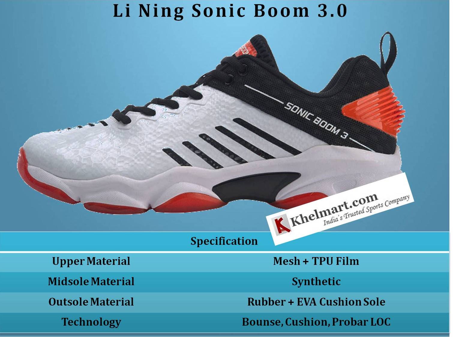 Li_Ning_Sonic_Boom_3.0_Badminton_Shoes_Specification_Khelmart