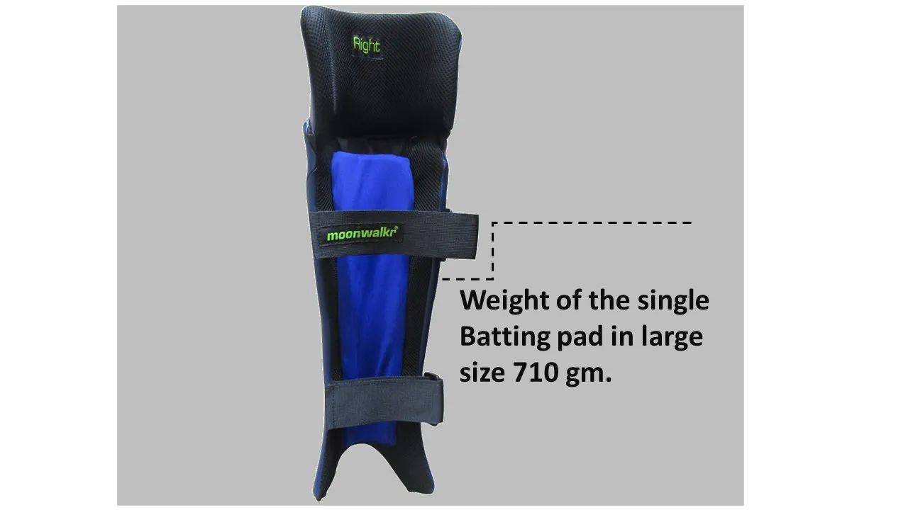 Moonwalkr Cricket Batting Pads Large Size Navy Blue, Buy Moonwalkr