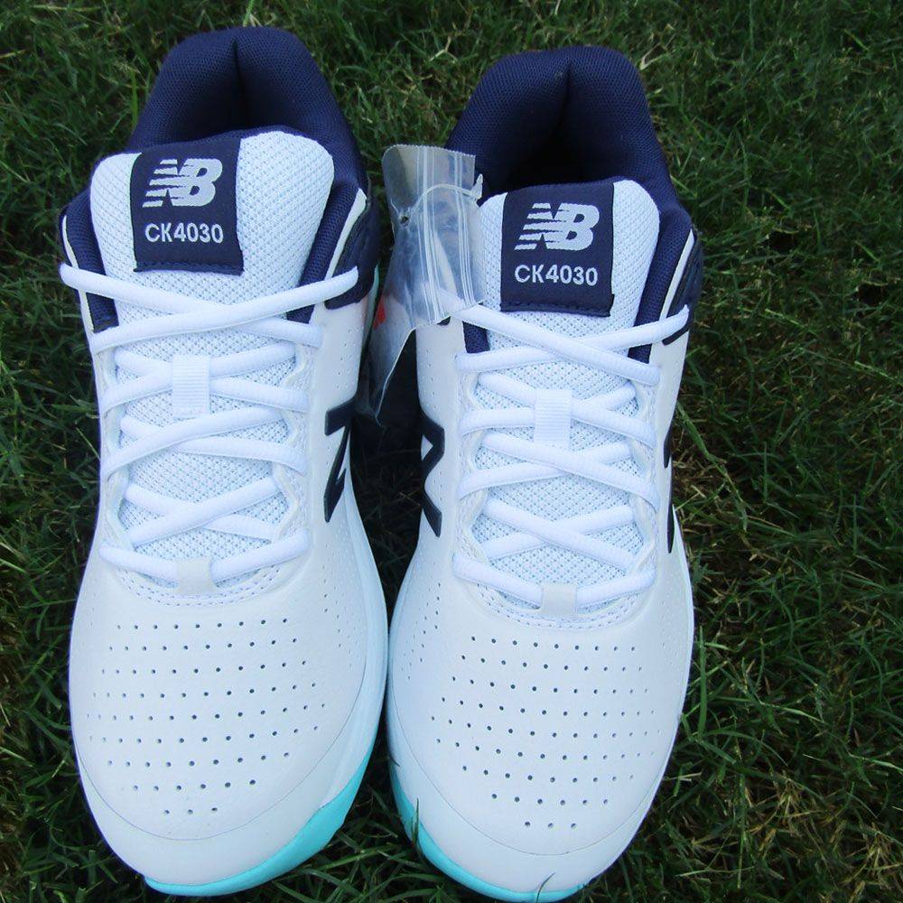 New Balance CK4030 J4 Spike Cricket Shoes White Cyber Jade , Buy New