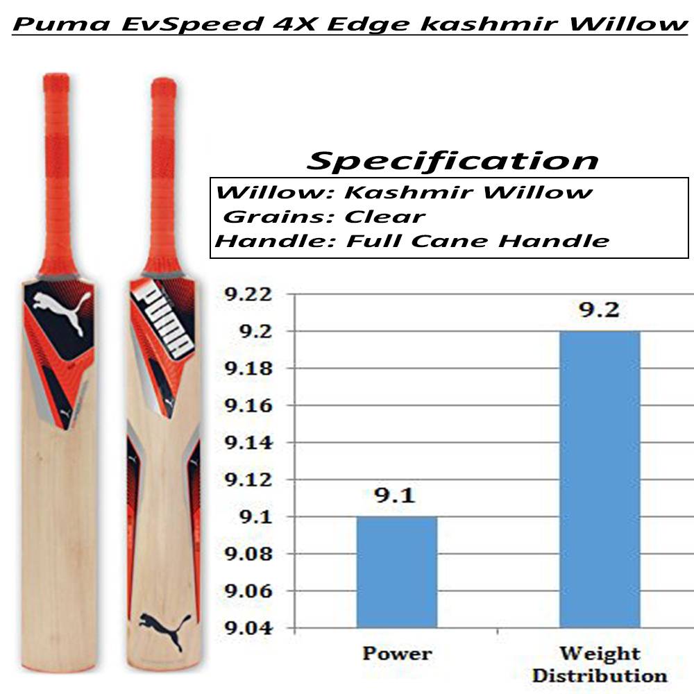  Puma_EvoSpeed_4X_Edge_Kashmir_Willow_Cricket_Bat