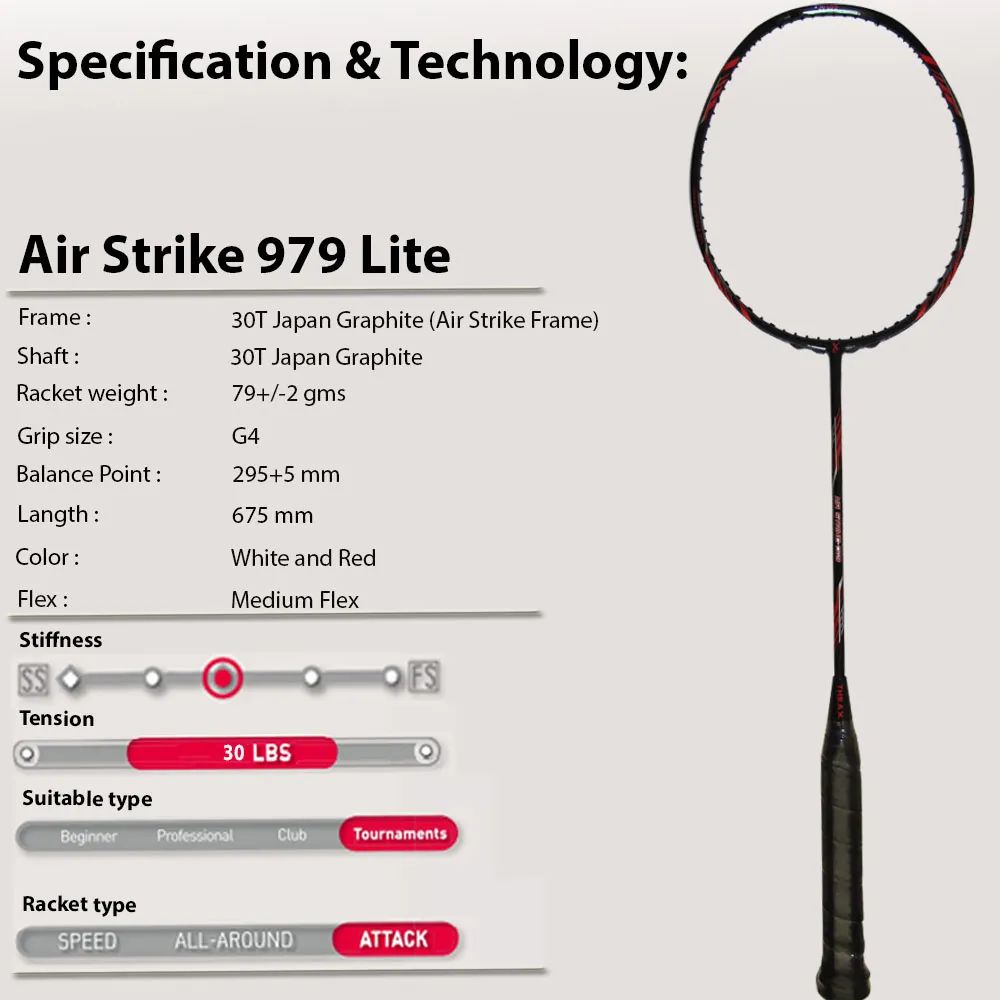 Thrax_Airstrike_979_Badminton_Racket
