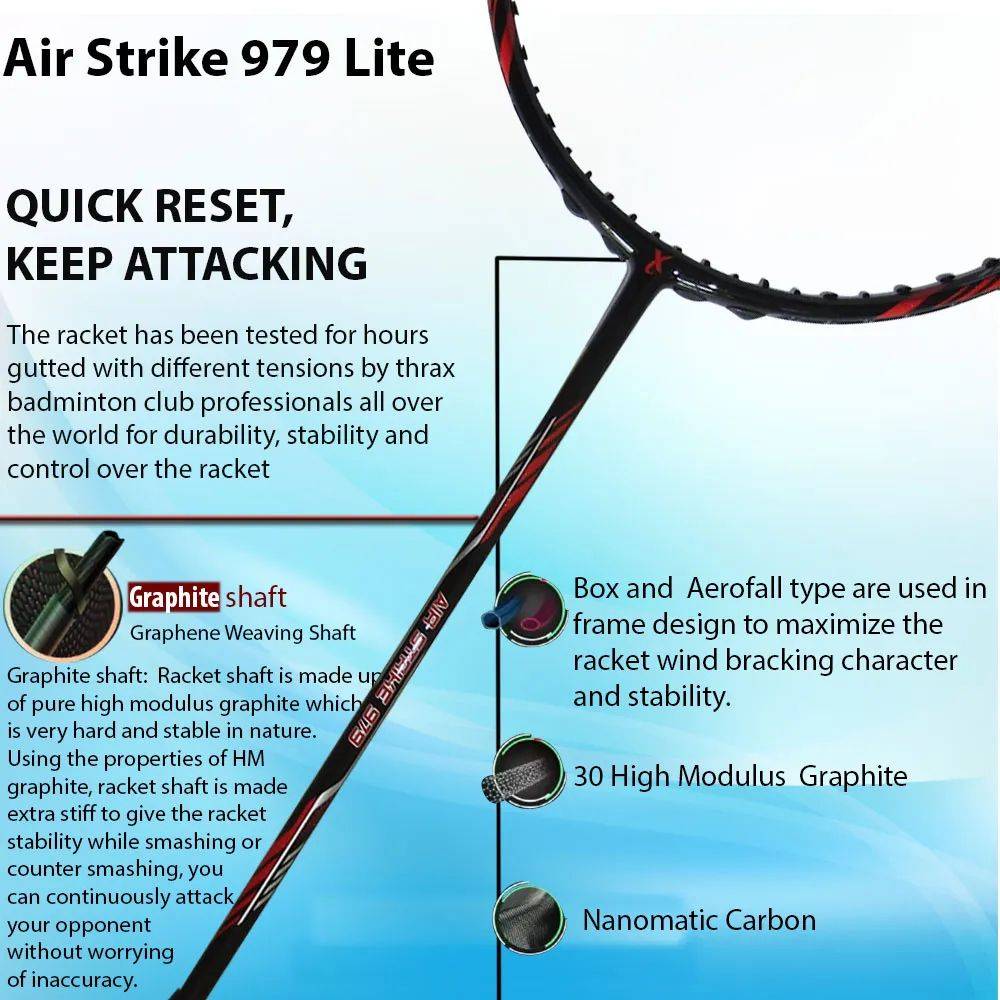 Thrax_Airstrike_979_Badminton_Racket